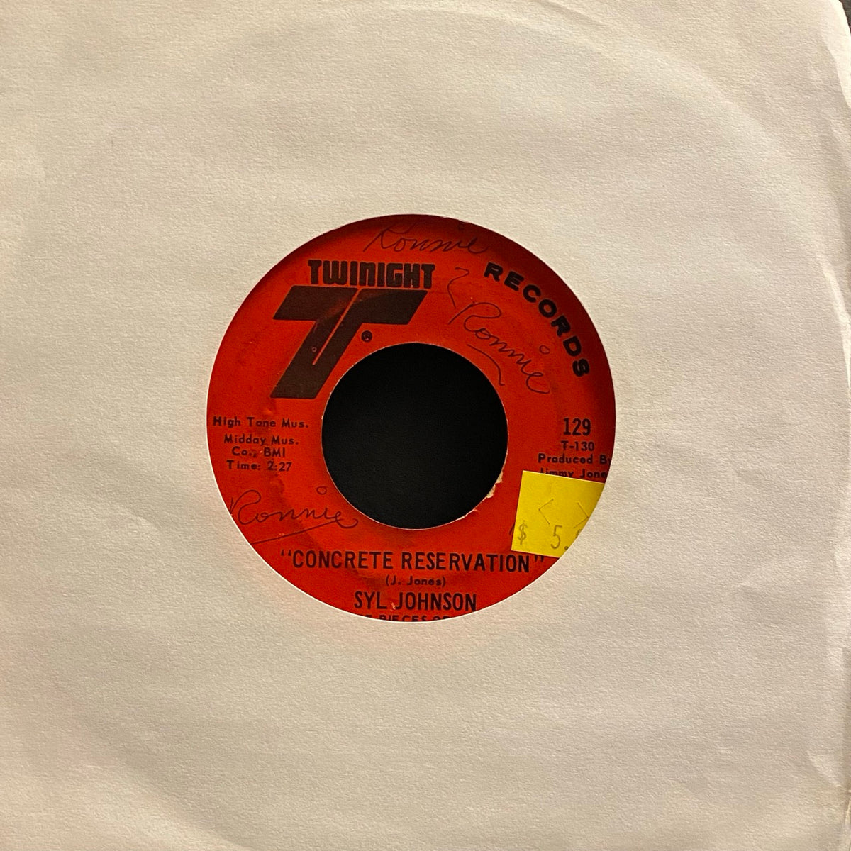 Syl Johnson & The Pieces Of Peace – Concrete Reservation / Together, Forever [7"]