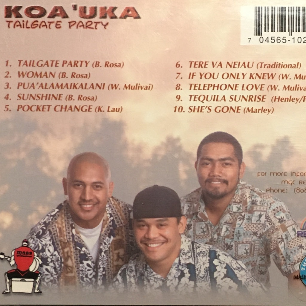 Koa'Uka - Tailgate Party [CD]