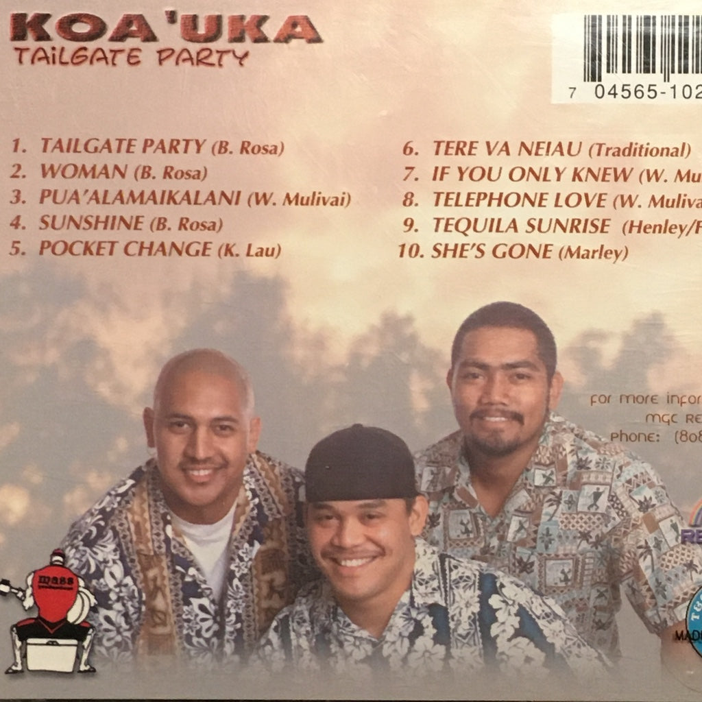 Koa'Uka - Tailgate Party [CD]