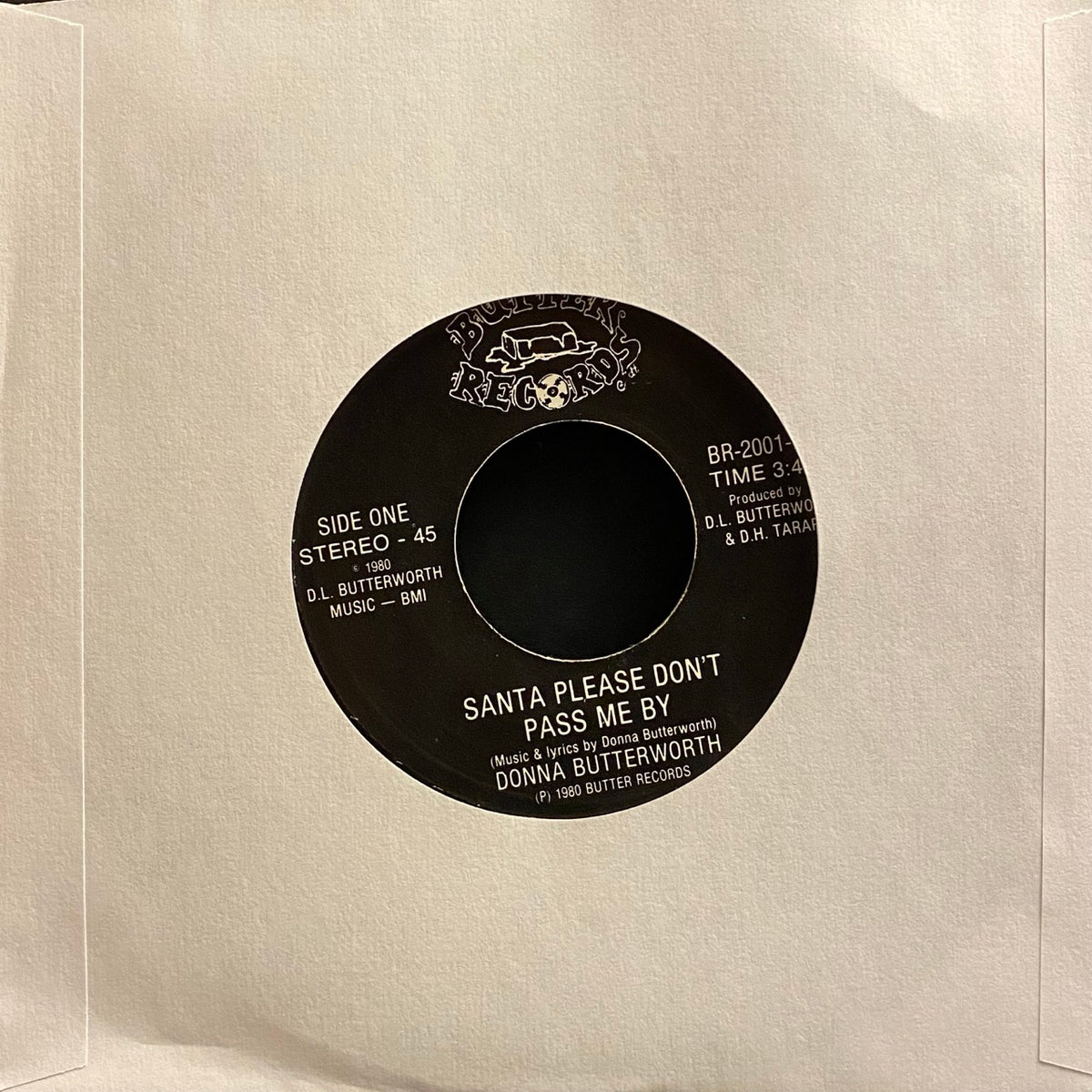 Donna Butterworth - Santa Please Don't Pass Me By / I've Got A Case Of The Valentine's Day Blues [7"]