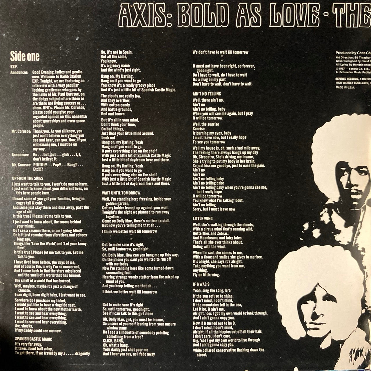 Jimi Hendrix - Axis: Bold As Love