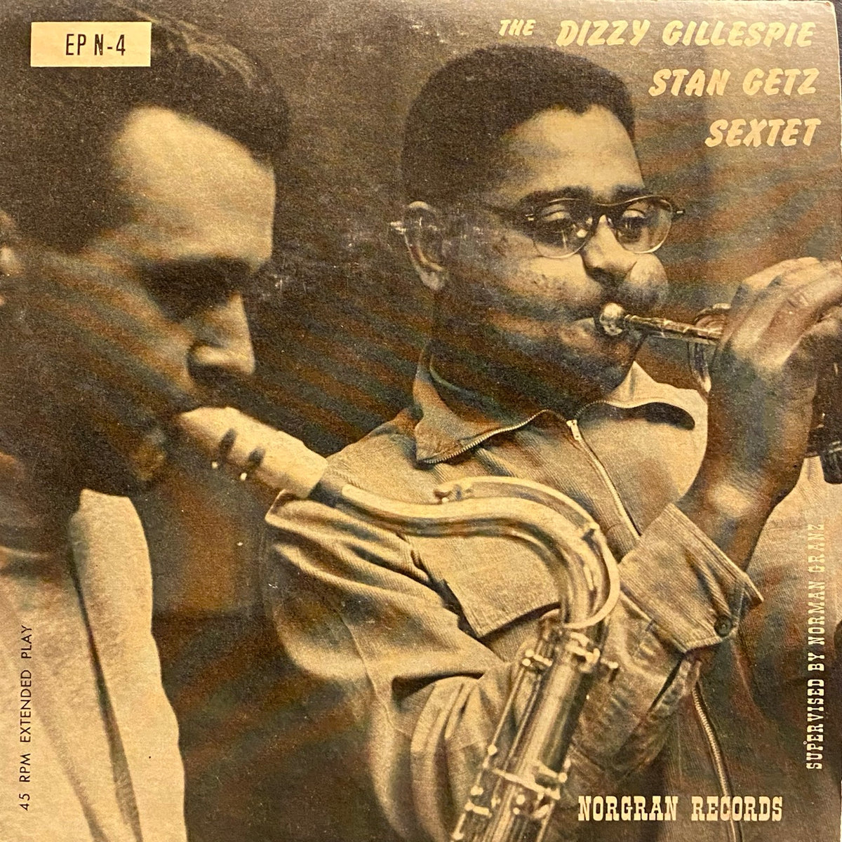 The Dizzy Gillespie Stan Getz Sextet - Exactly Like You / I Let A Song Go Out Of My Heart [7"]