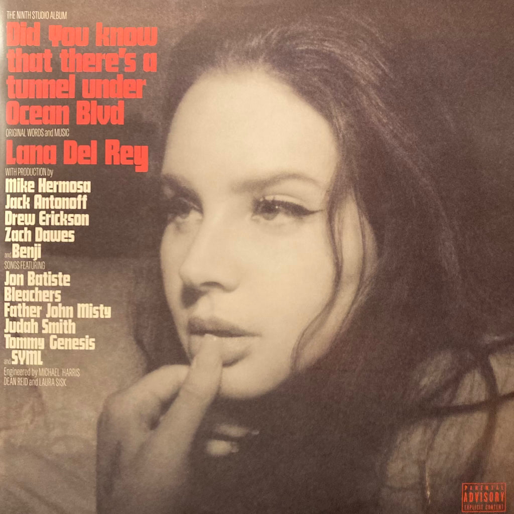 Lana Del Rey - Did You Know There's A Tunnel Under Ocean Blvd 2LP
