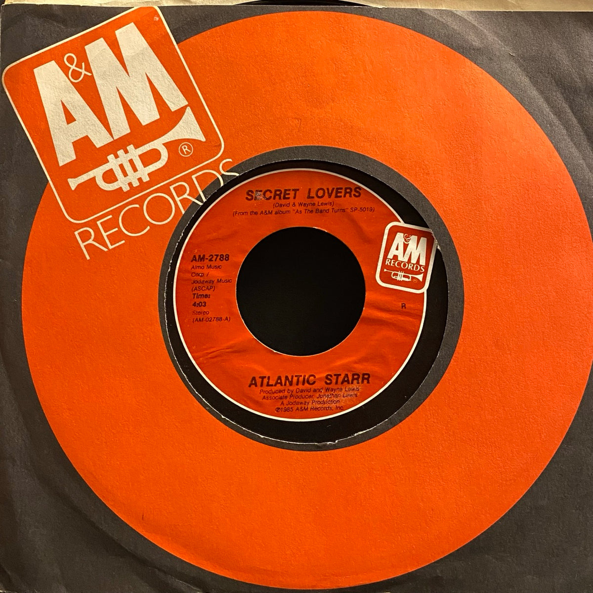 Atlantic Starr – Secret Lovers / Thank You [7"]