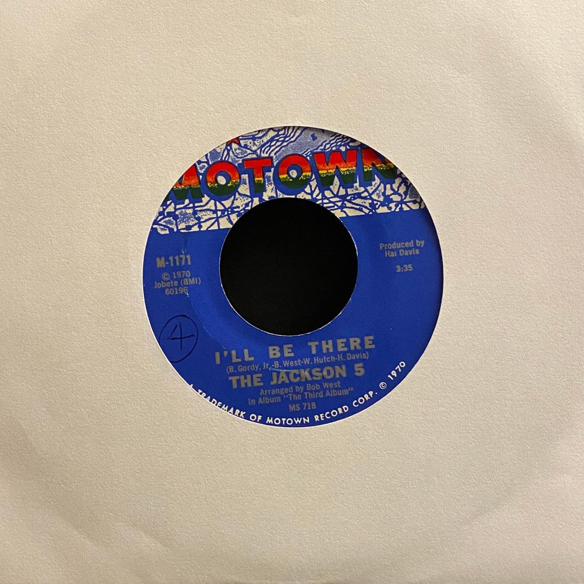 The Jackson 5 – I'll Be There / One More Chance [7"]