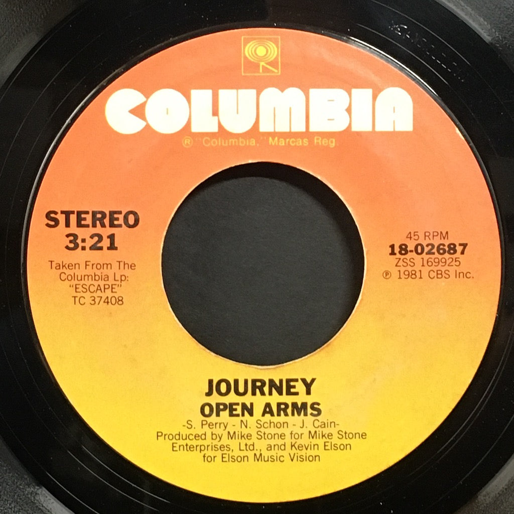 Journey - Open Arms/Little Girl 7"