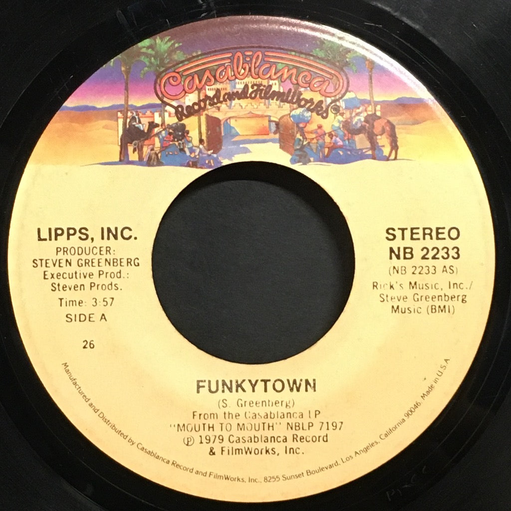 Lipps, Inc. - All Night Dancing/Funkytown 7"