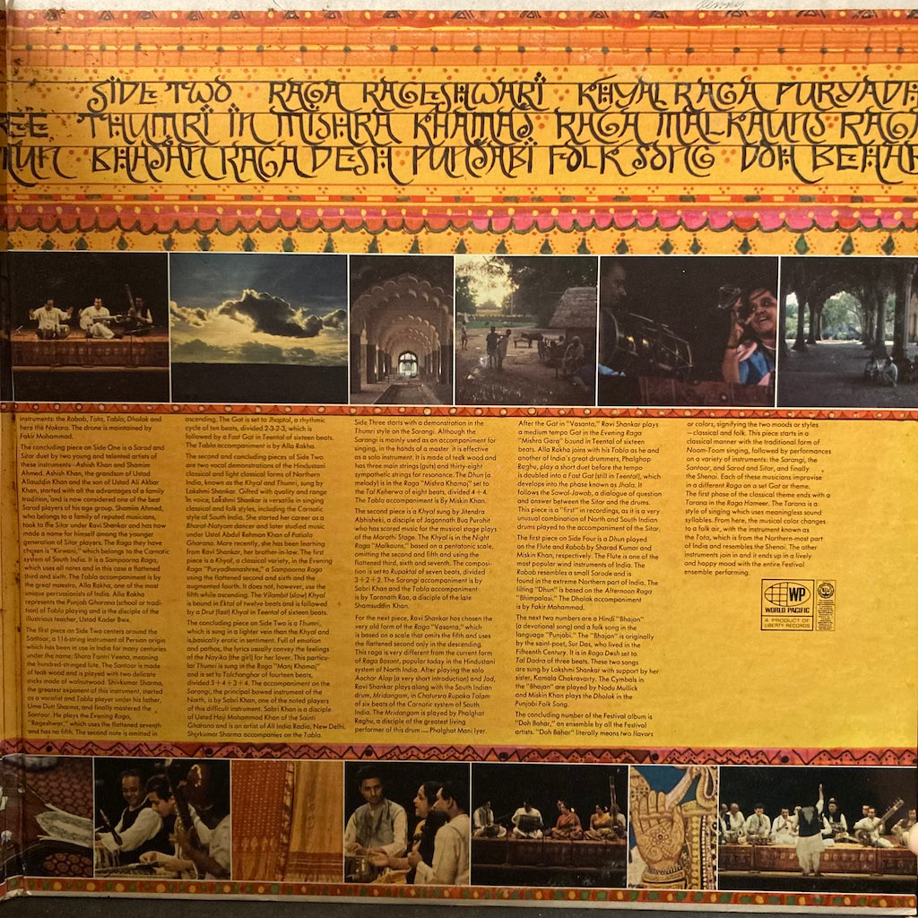 Ravi Shankar - Ravi Shankar's Festival from India 2LP