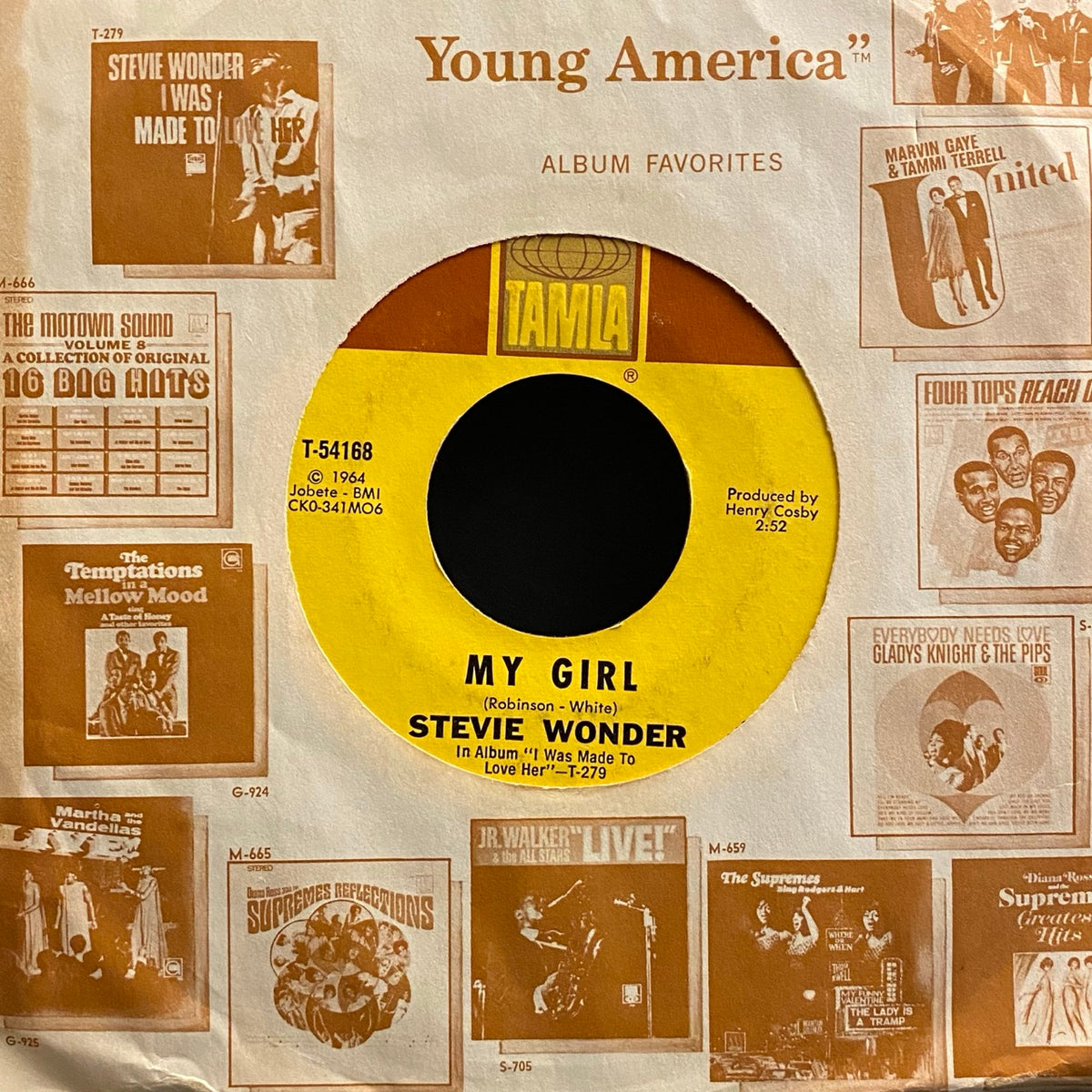 Stevie Wonder – My Girl / You Met Your Match [7"]