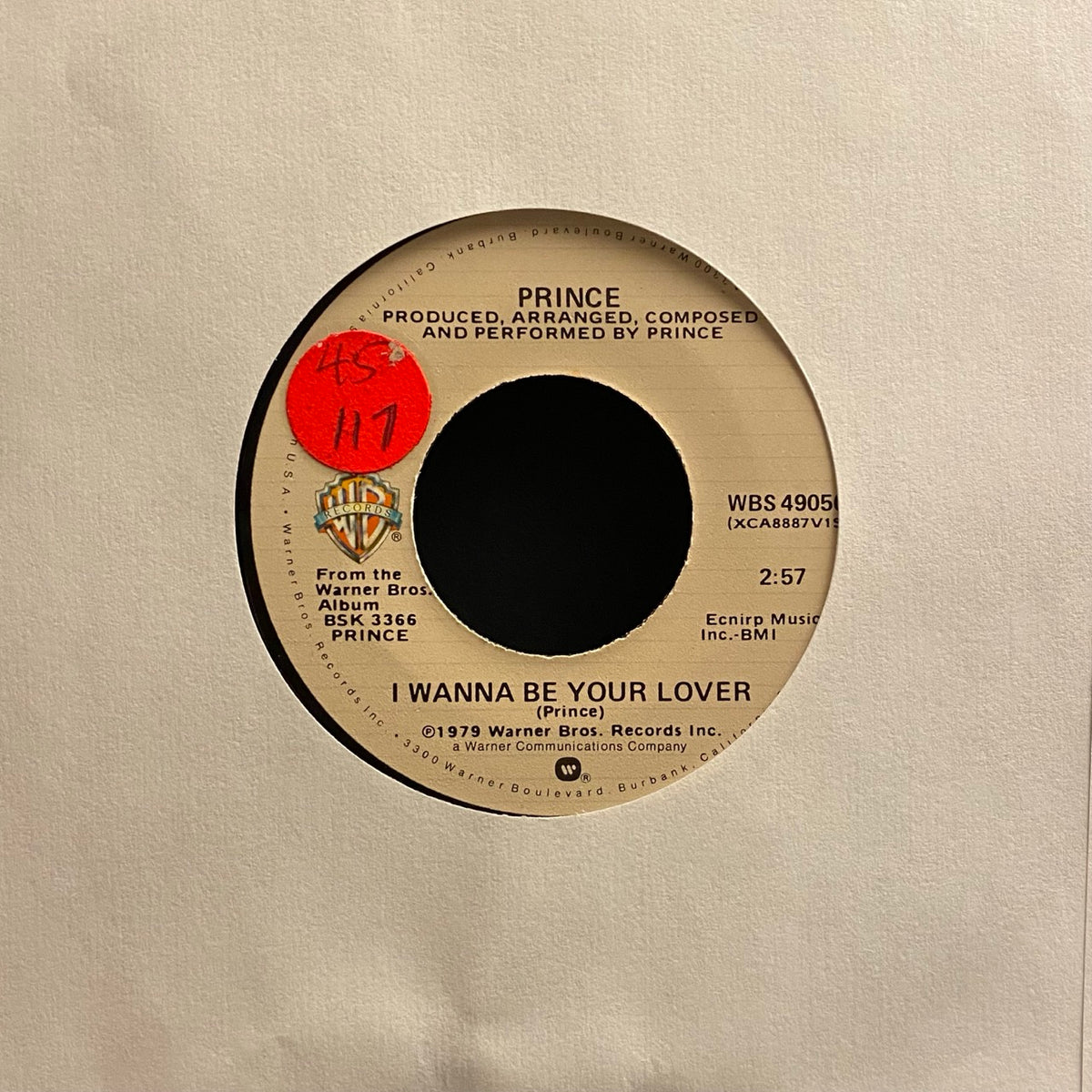 Prince – I Wanna Be Your Lover / My Love Is Forever [7"]