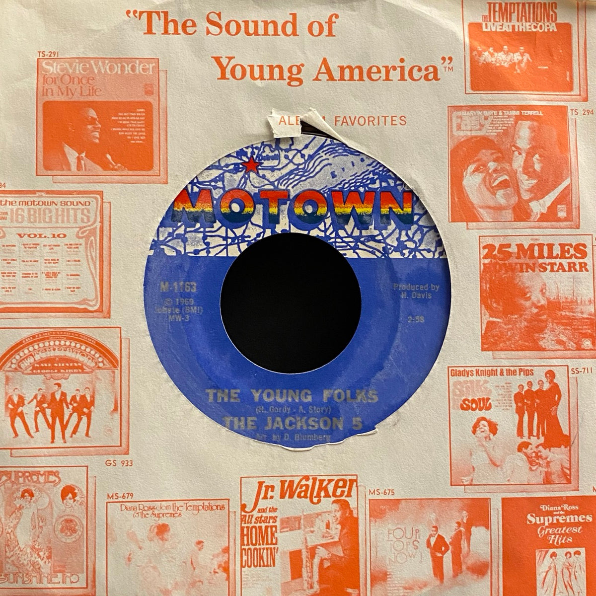 The Jackson 5 – ABC / The Young Folks [7"]