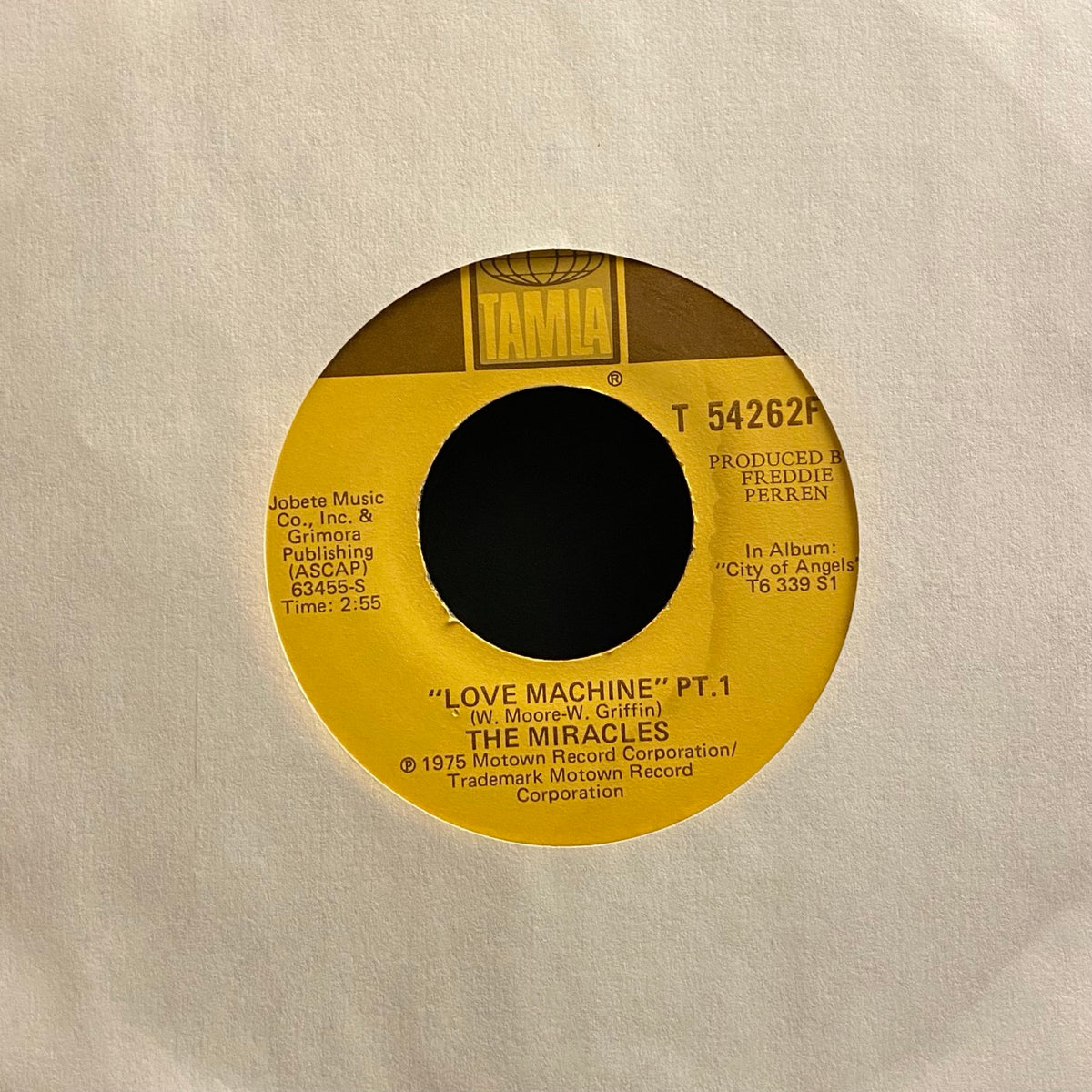 The Miracles – Love Machine (Part 1) / Love Machine (Part 2) [7']