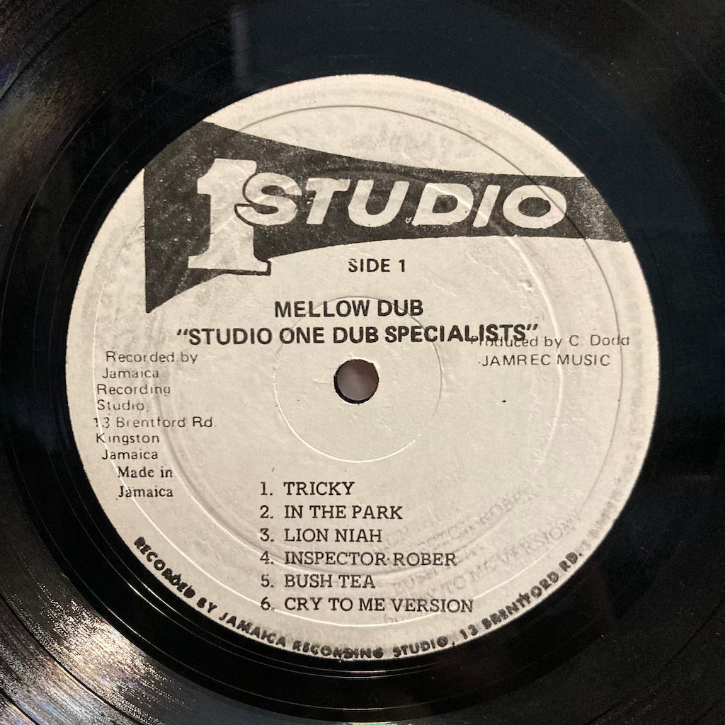 Studio1 - Mellow Dub, Studio One Dub Specialists