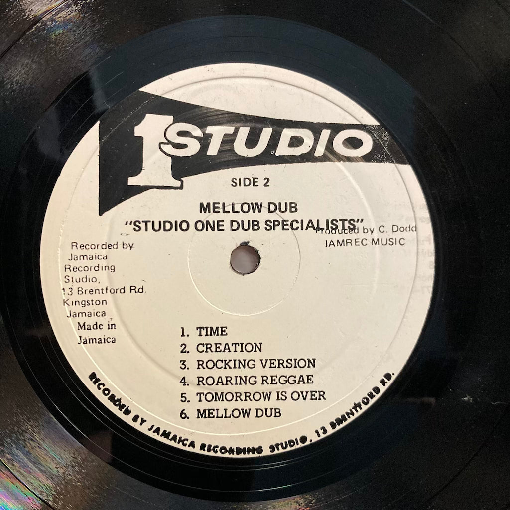 Studio1 - Mellow Dub, Studio One Dub Specialists