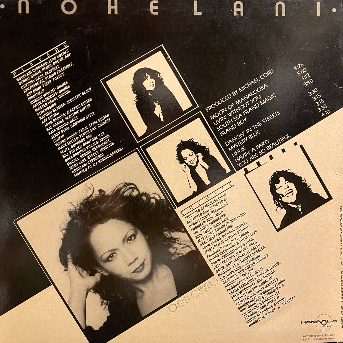 Nohelani Cypriano – Nohelani