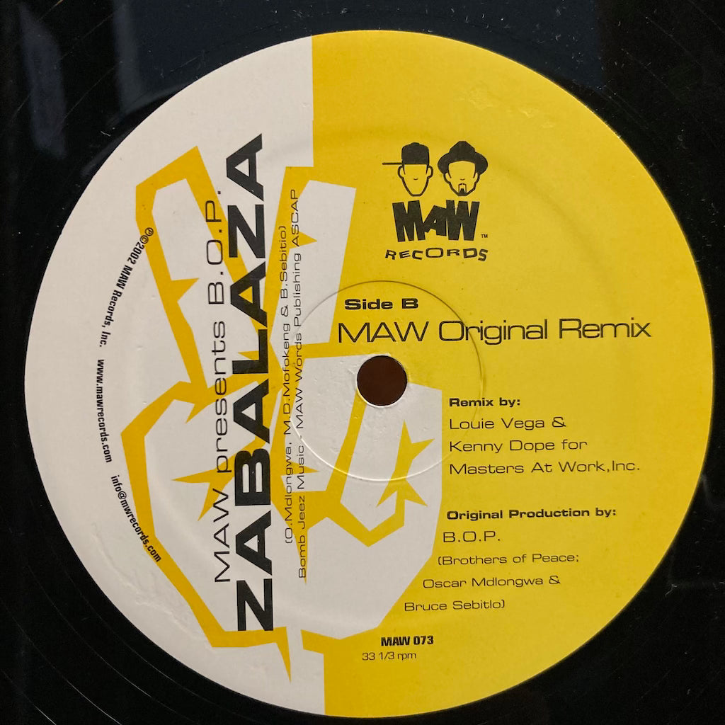 MAW presents B.O.P. -  Zabalaza