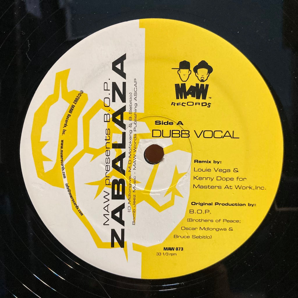 MAW presents B.O.P. -  Zabalaza