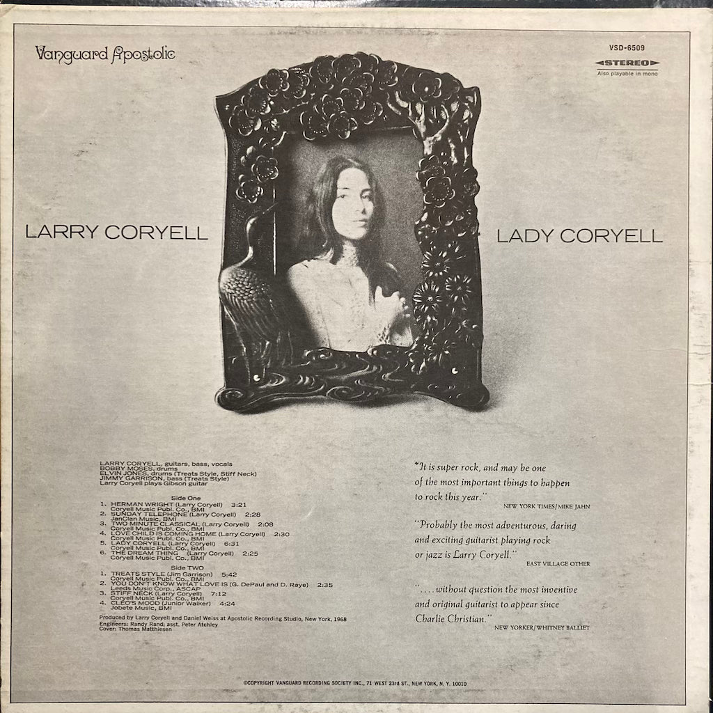 Larry Coryell - Lady Coryell