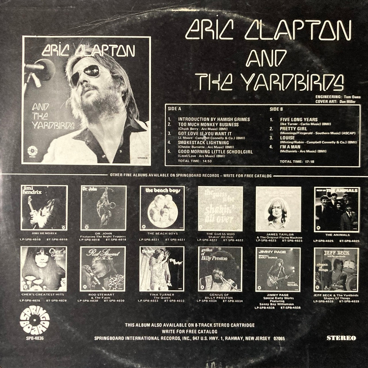 Eric Clapton - Eric Clapton & The Yardbirds