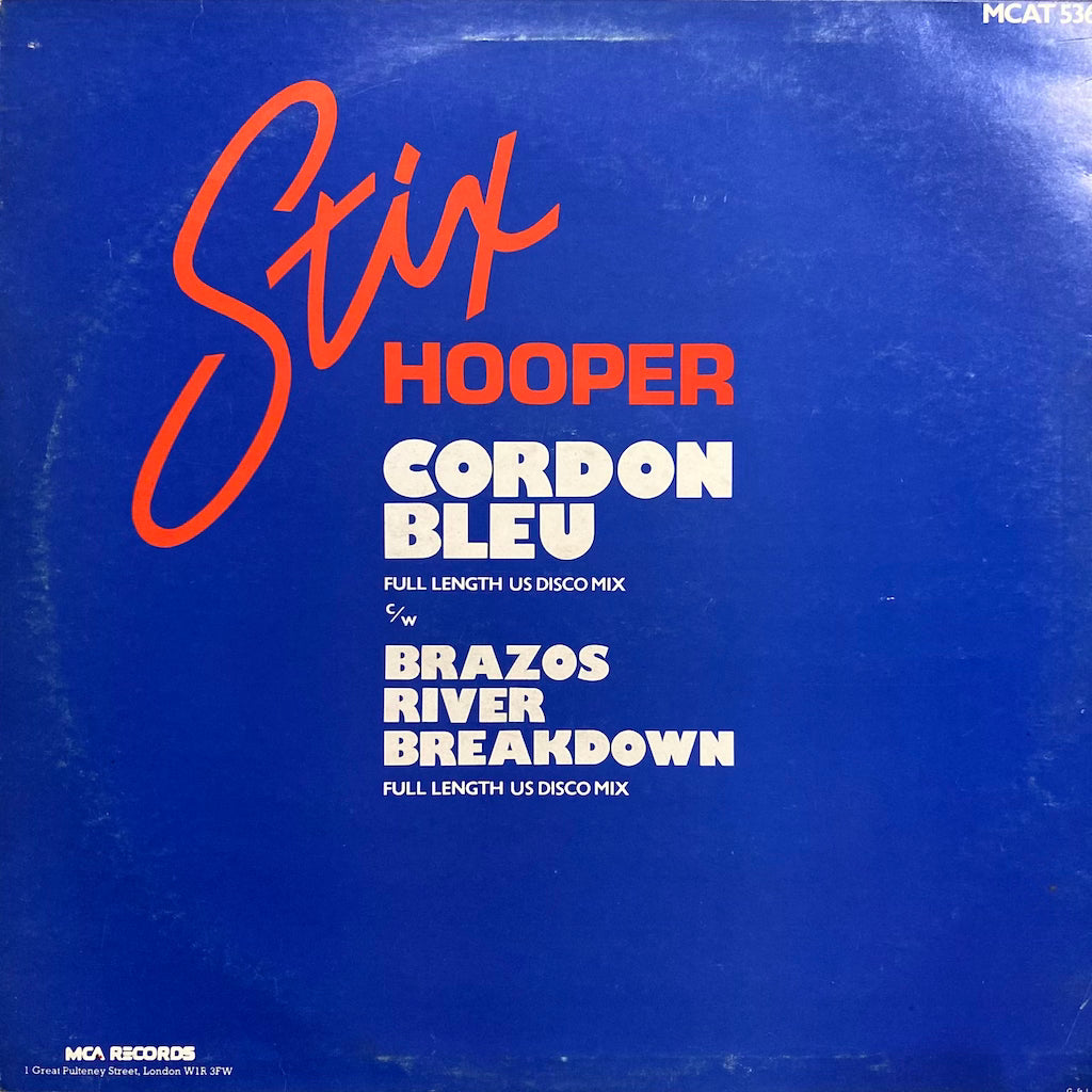 Stix Hooper - Cordon Bleu