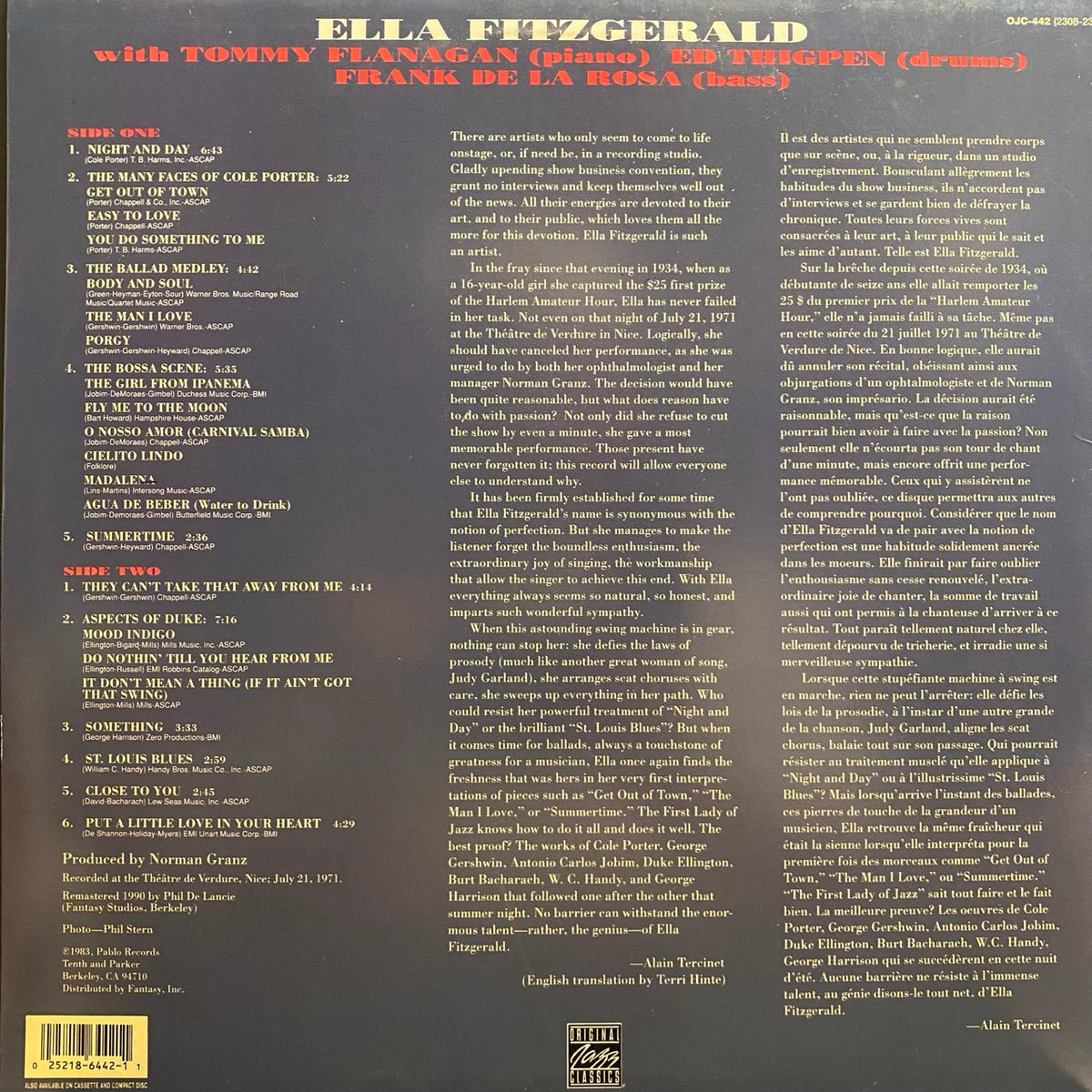Ella Fitzgerald – Ella A Nice