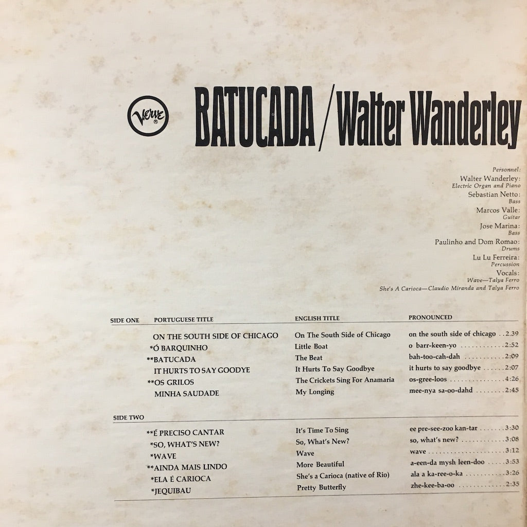 Walter Wanderley - Batucada