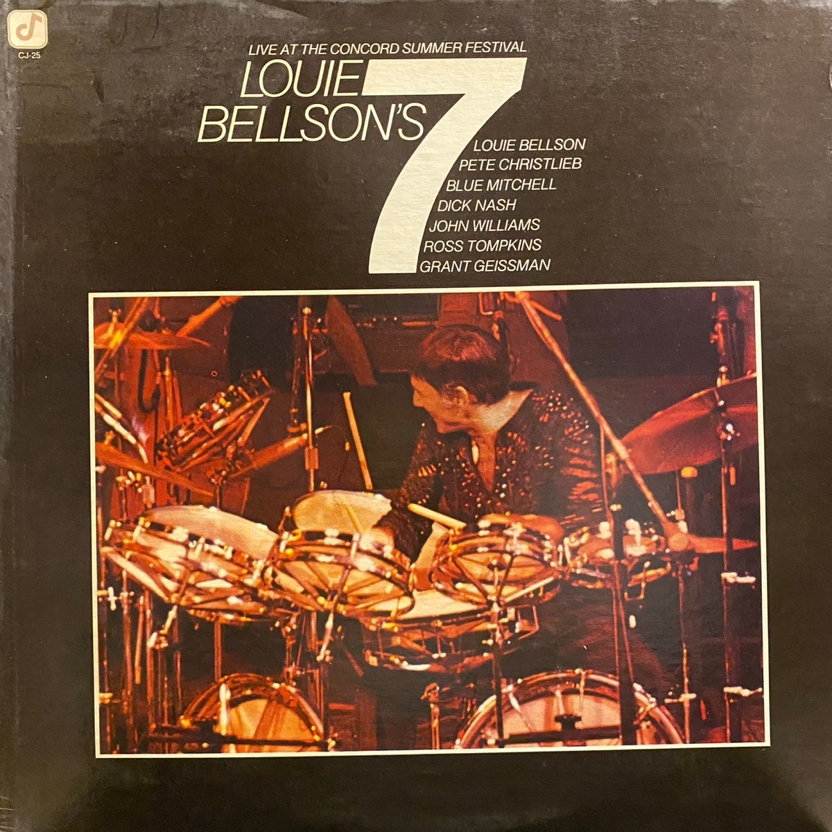 Louie Bellson – Louie Bellson's 7 - Live At The Concord Summer Festival