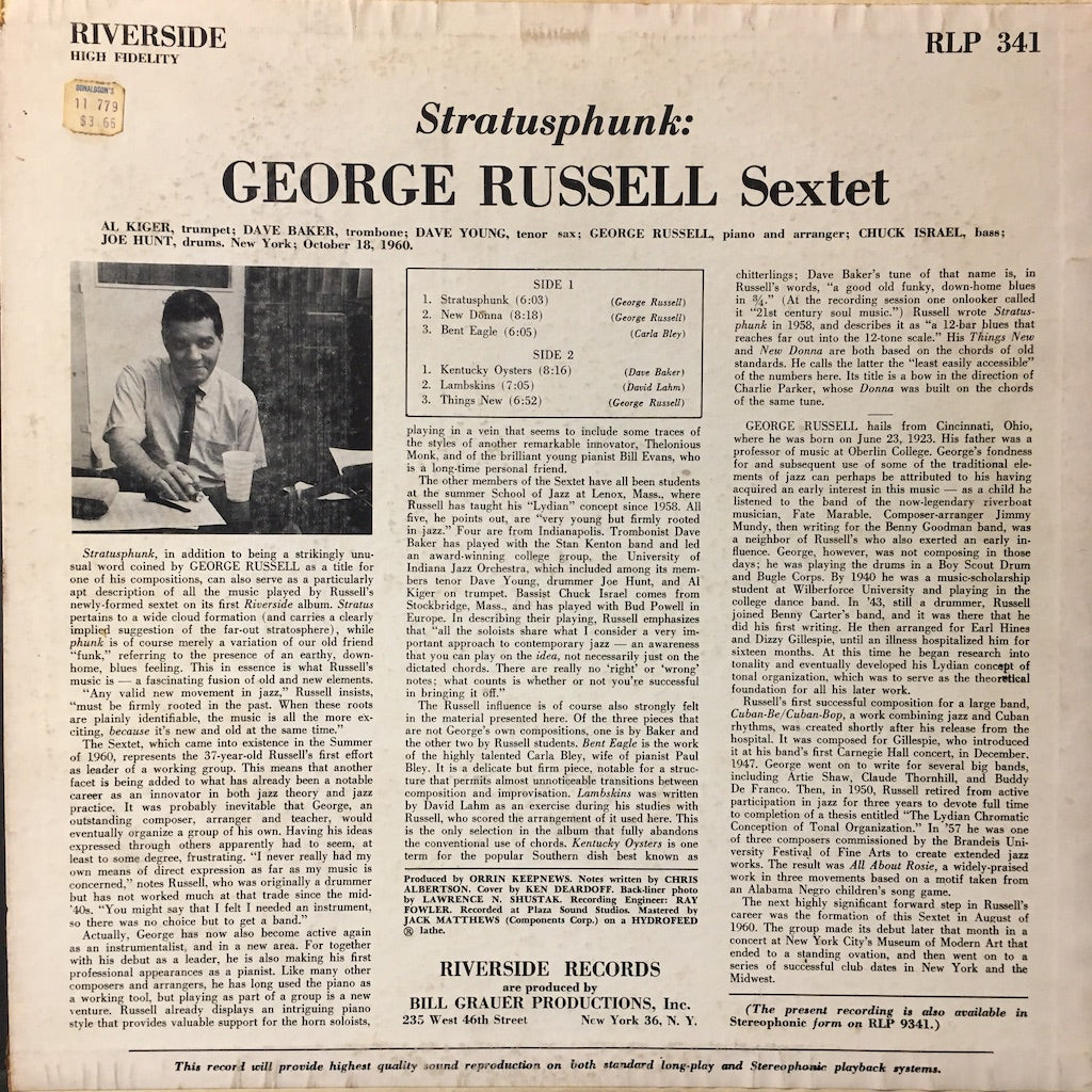 George Russell Sectet - Stratus phunk