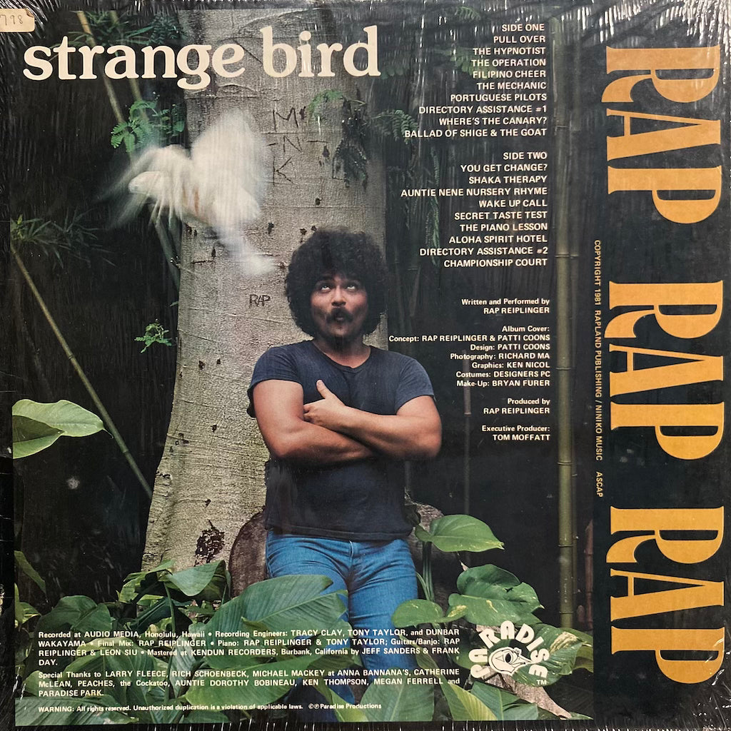 Rap Reiplinger - Strange Bird