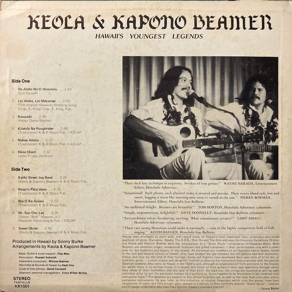 Keola & Kapono Beamer - Beamer