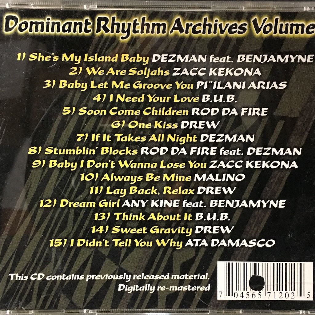 V/A Dominant Rhythm - Archive 1 [CD]