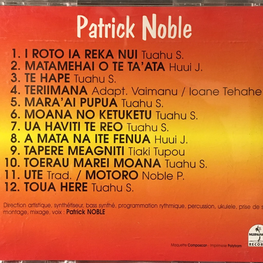 Patrick Noble - Patrick [CD]
