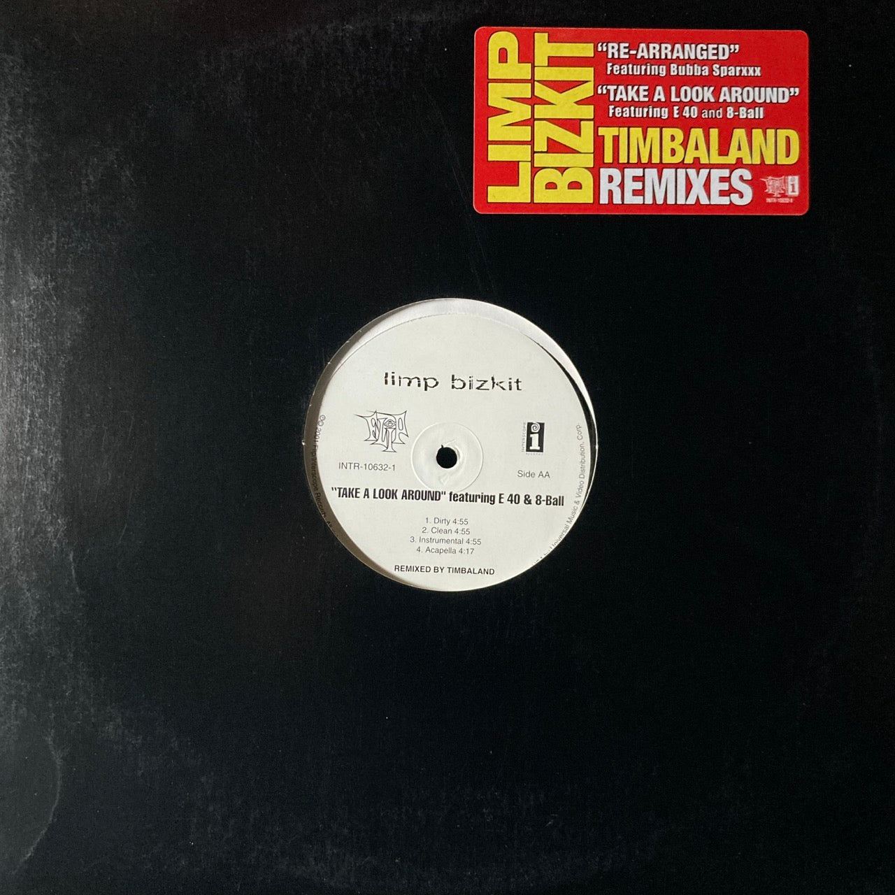 Limp Bizkit - Take A Look Around/Rearranged [12"]