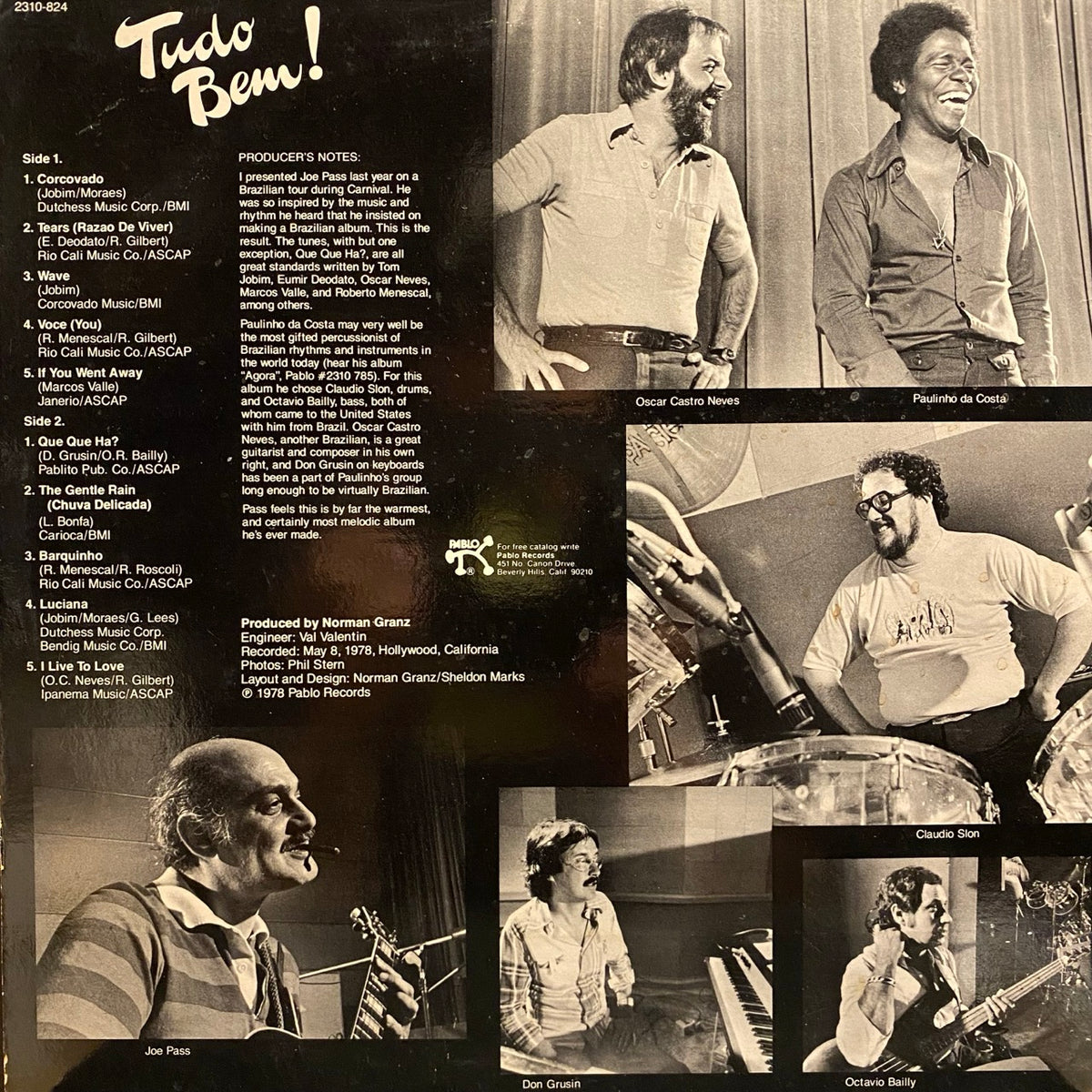 Joe Pass And Paulinho Da Costa – Tudo Bem!