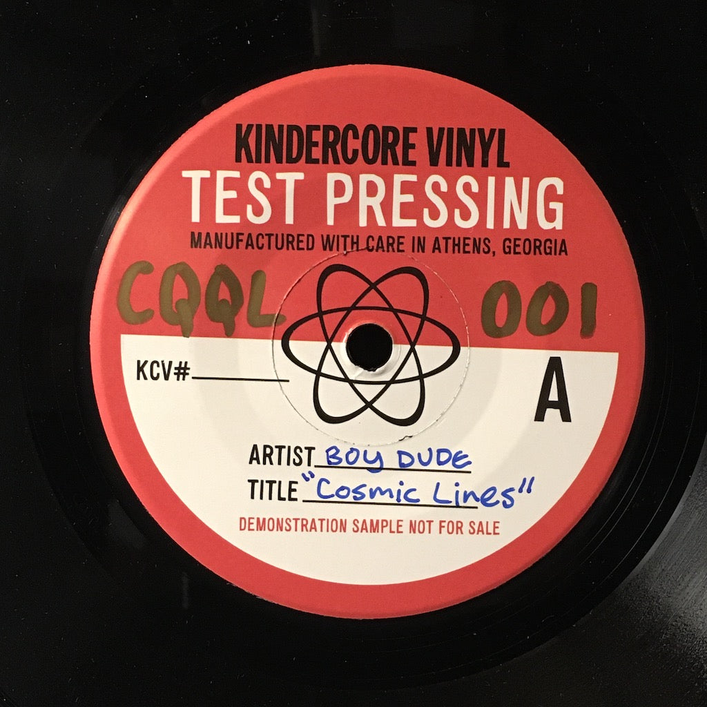 Boy Dude/Mickey De Grand - Cosmic Lines/Geraldine  7" [TEST PRESS 0001]