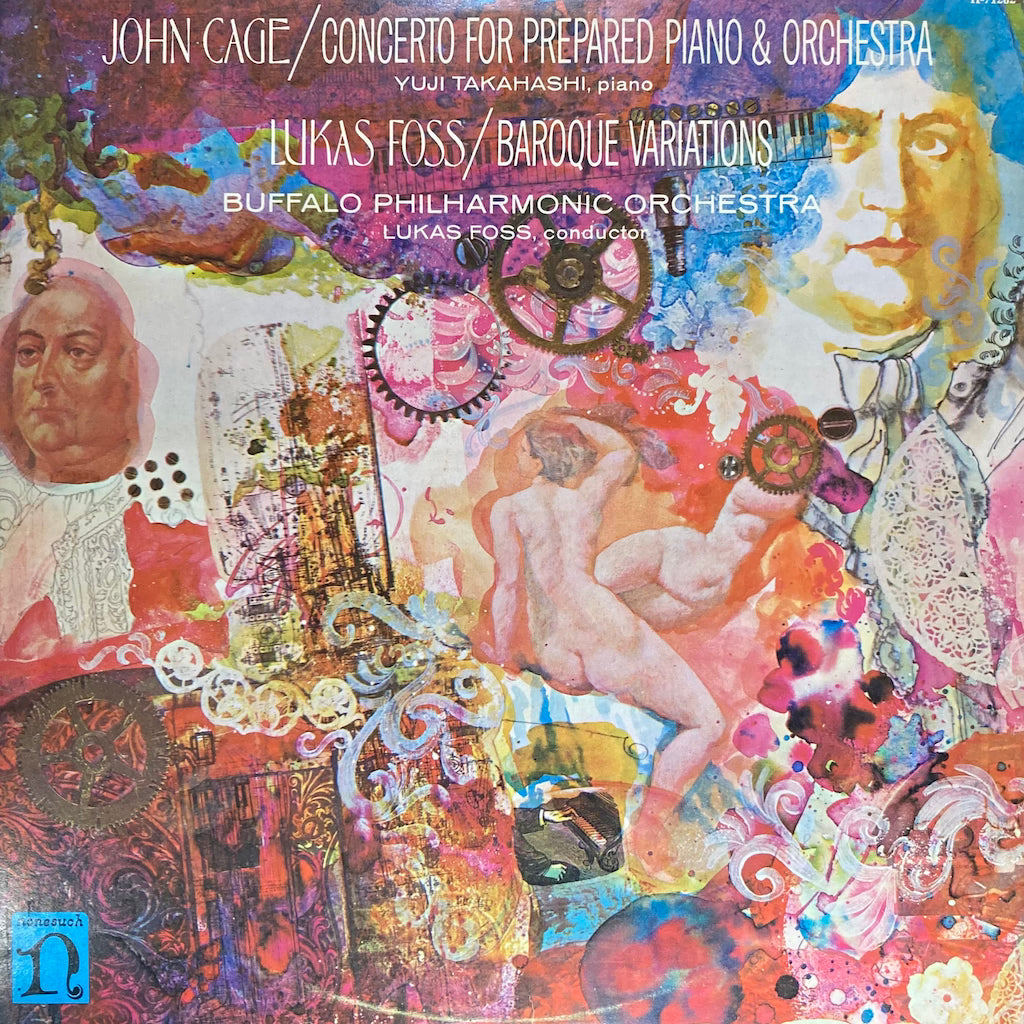 John Cage/Lucas Foss - Concerto For Prepared Piano & Orquestra/Baroque Variations