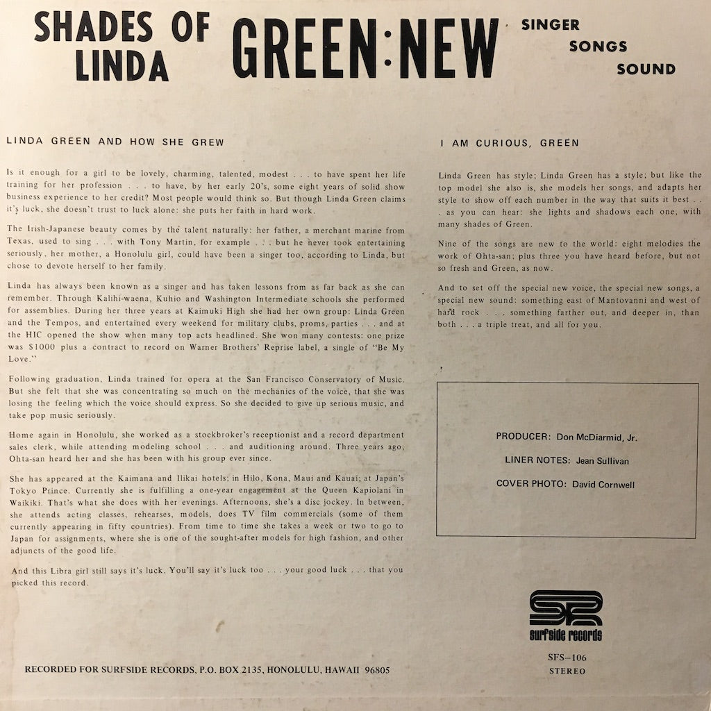 Linda Green - Shades Of Green