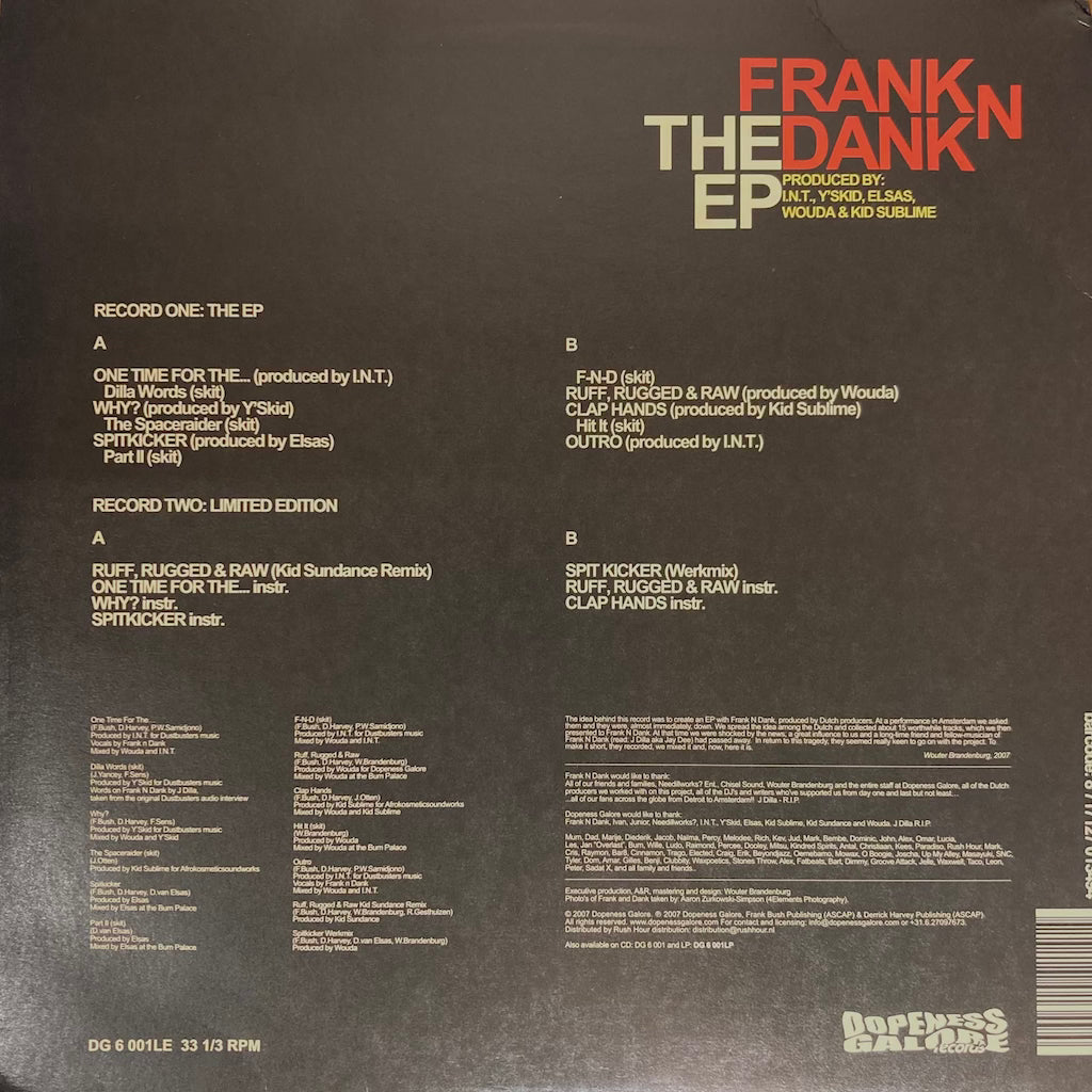 Frank N Dank - The EP