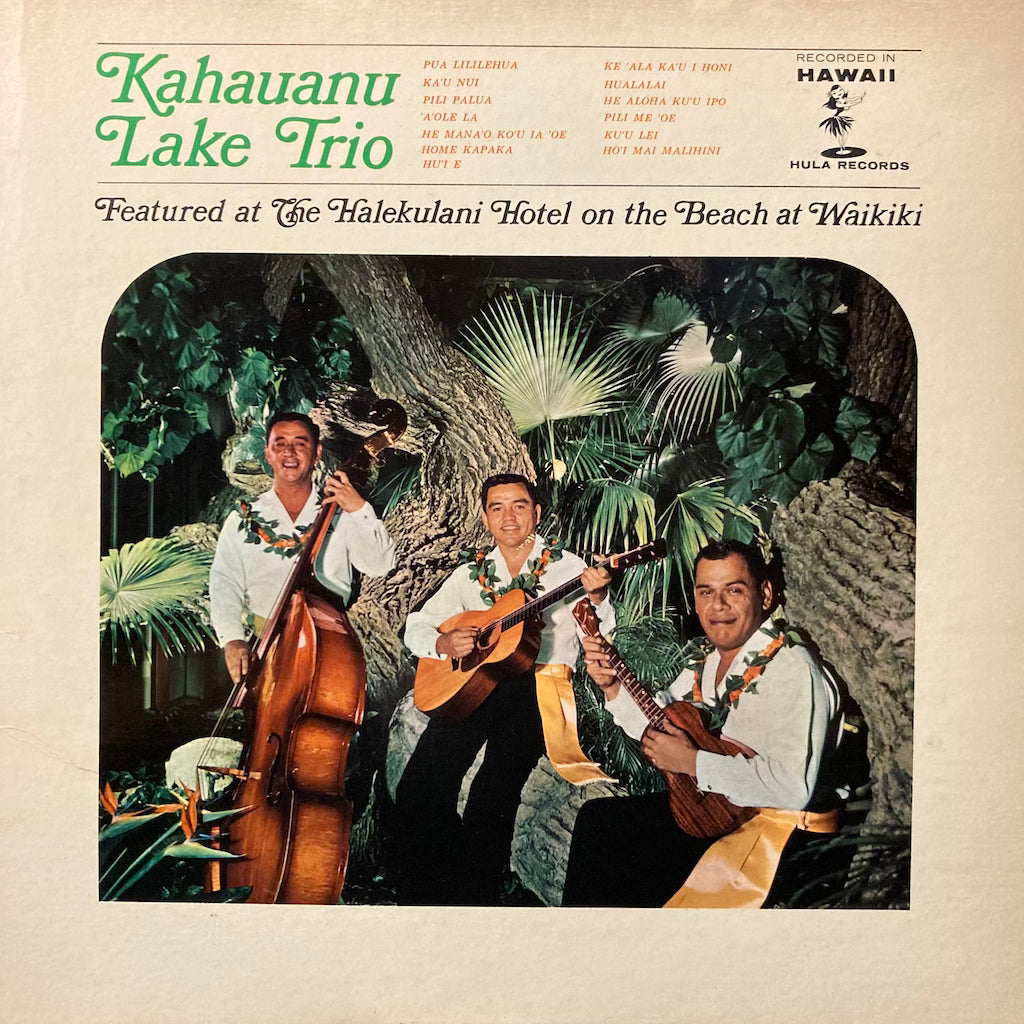 Kahauanu Lake Trio - Featured at The Halekulani Hotel On The Beach at Waikiki