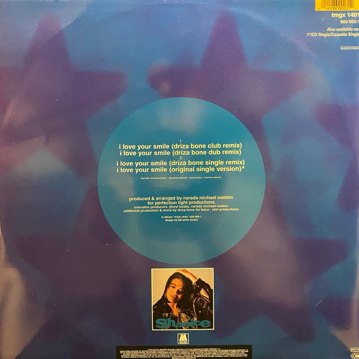 Shanice – I Love Your Smile (Driza Bone Remix) [12"]
