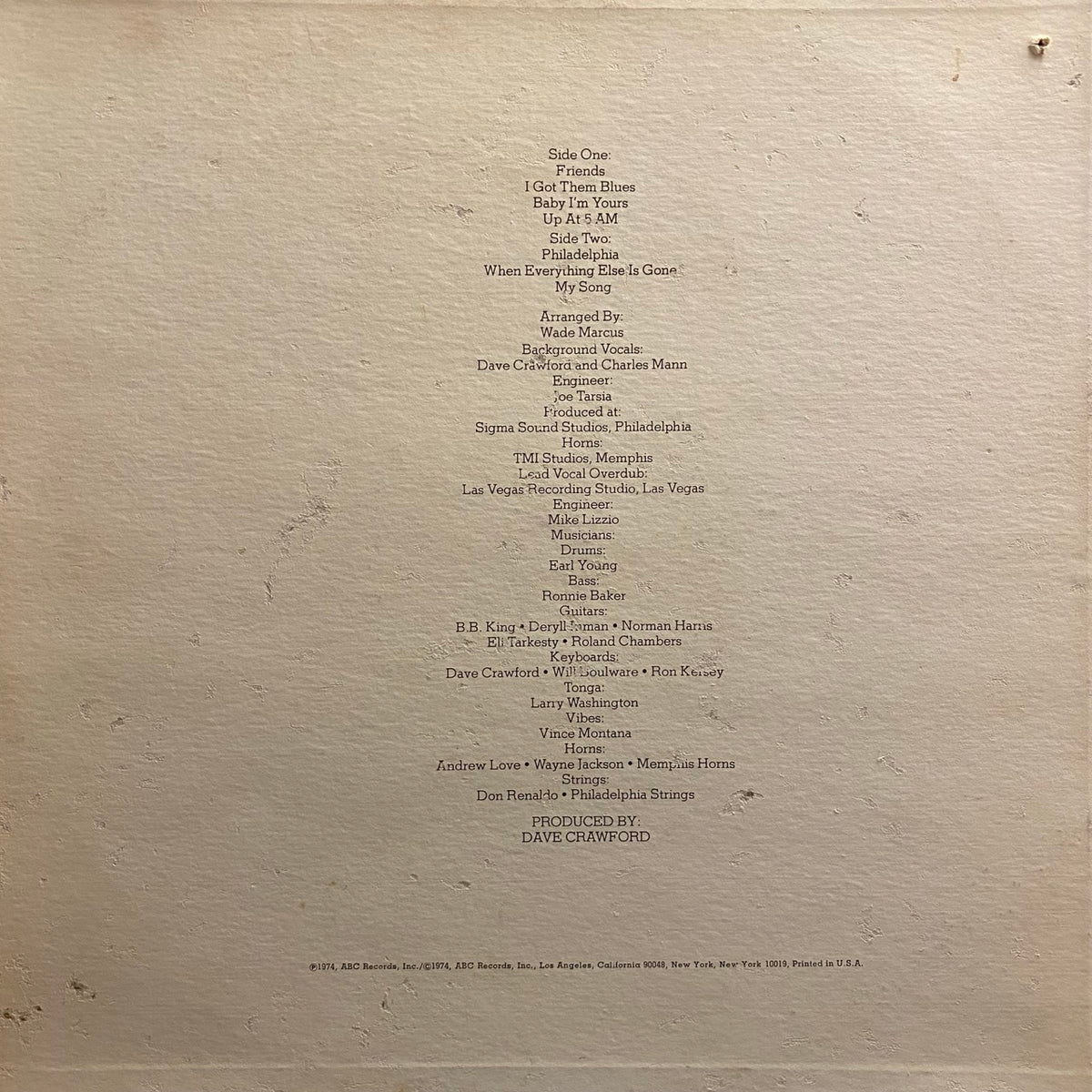 B.B. King – Friends