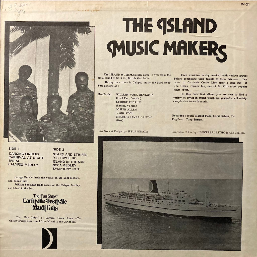 The Island Music Makers - Steel Pan Express