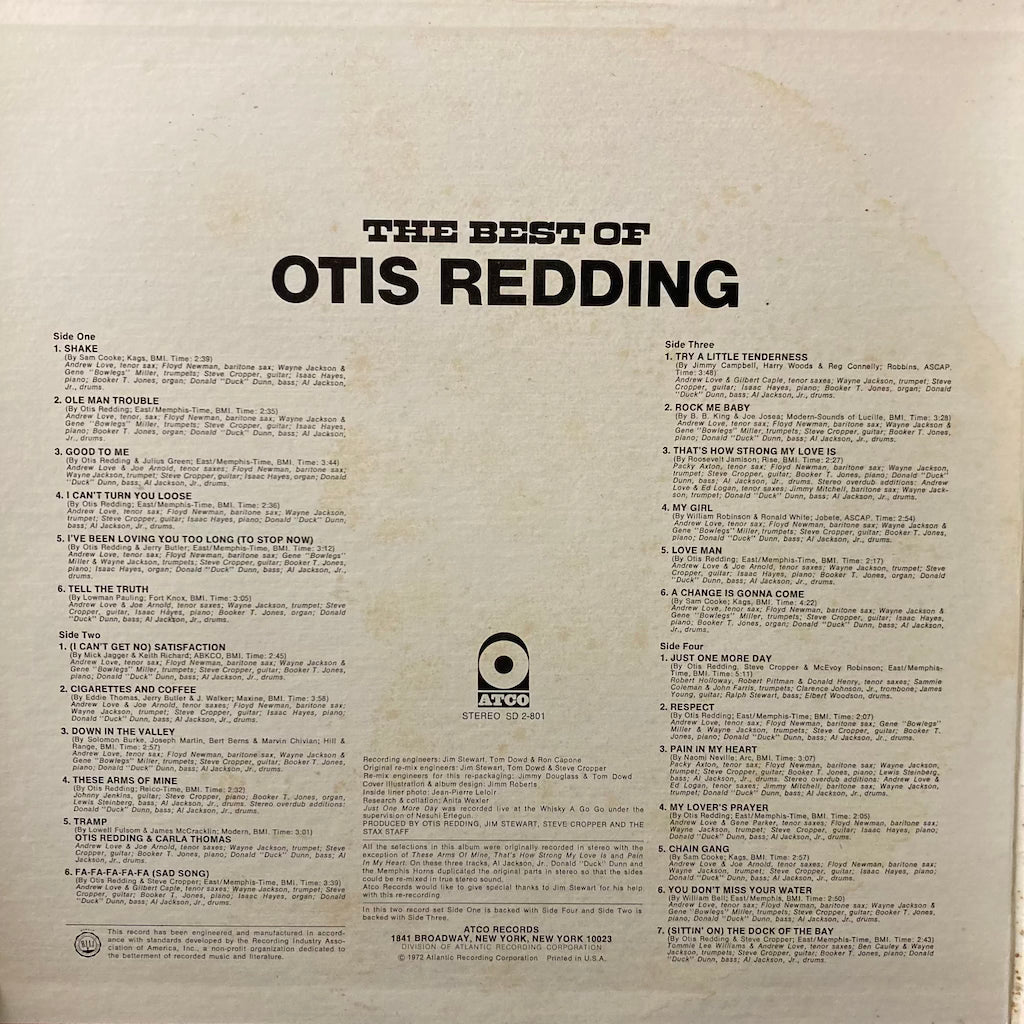 Otis Redding - The Best Of Otis Redding