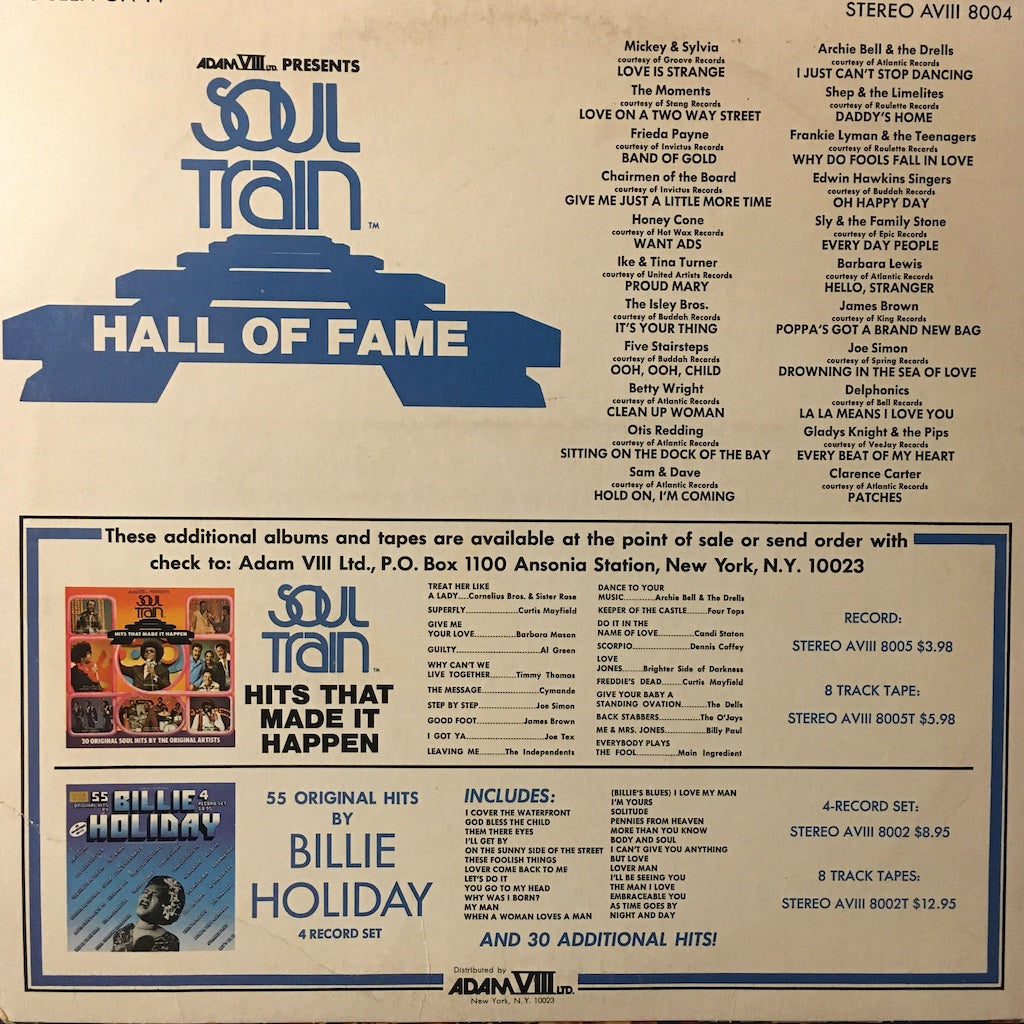 V/A - Soul Train HALL of FAME [w/Fanzine]