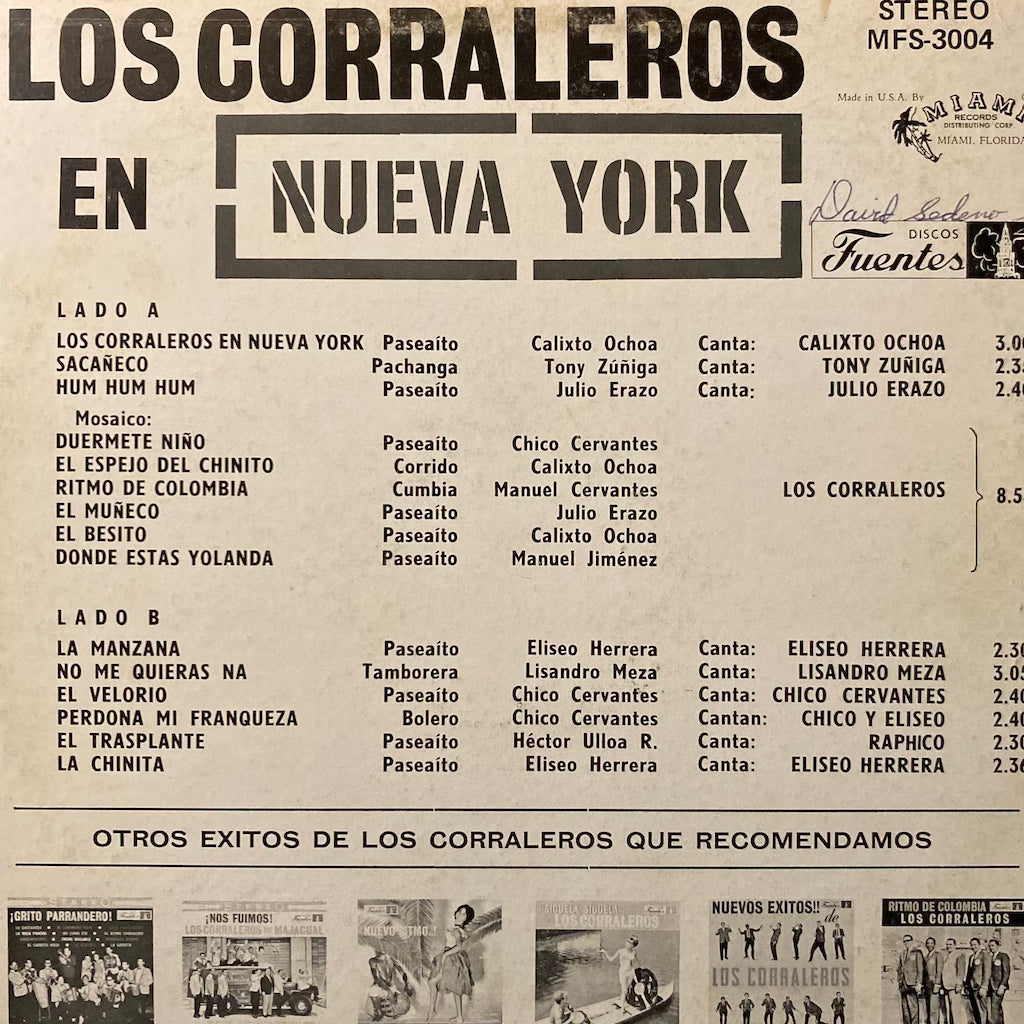 Los Corraleros - Los Corraleros en Nueva York