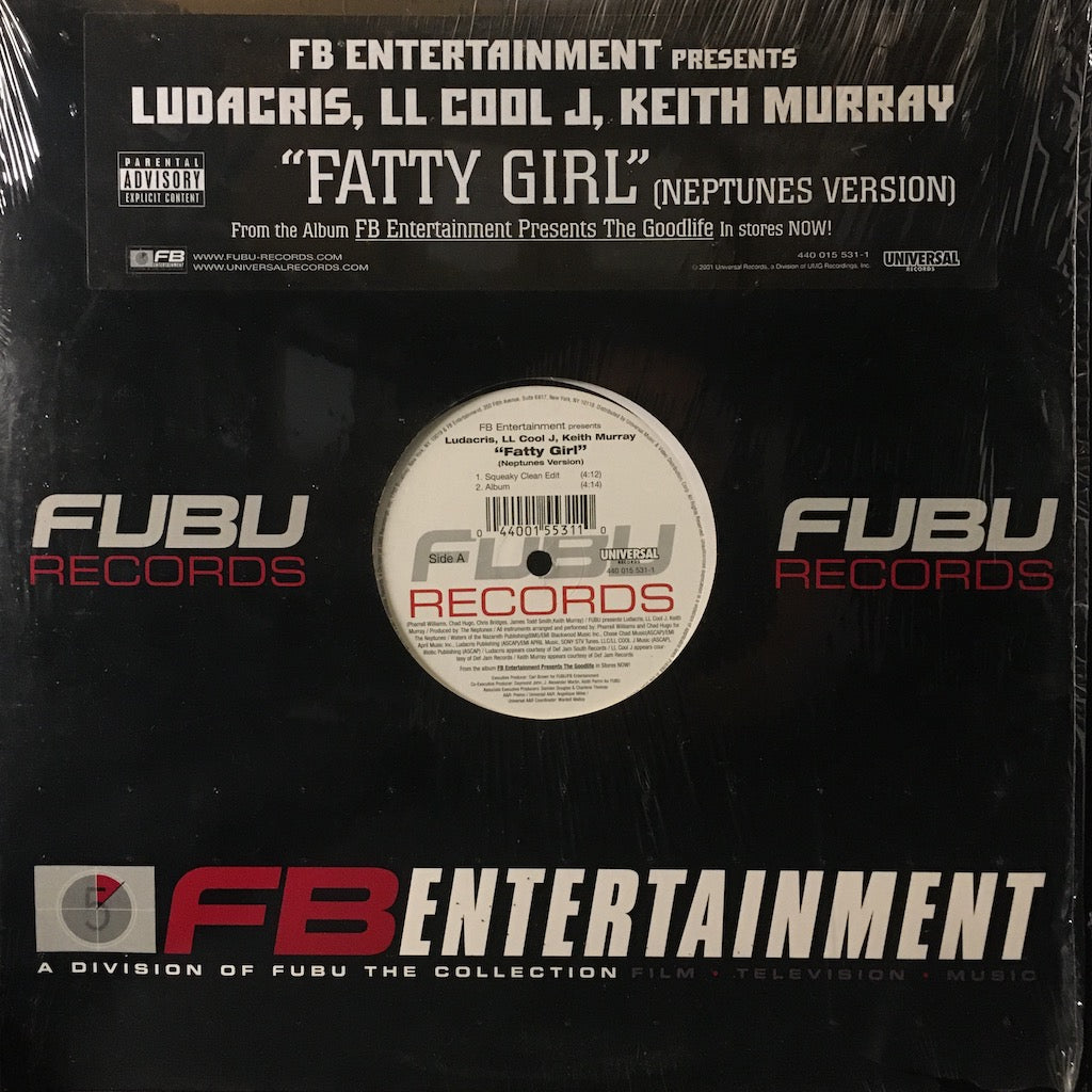 Ludacris, LL Cool J, Keith Murray - Fatty Girl 12"
