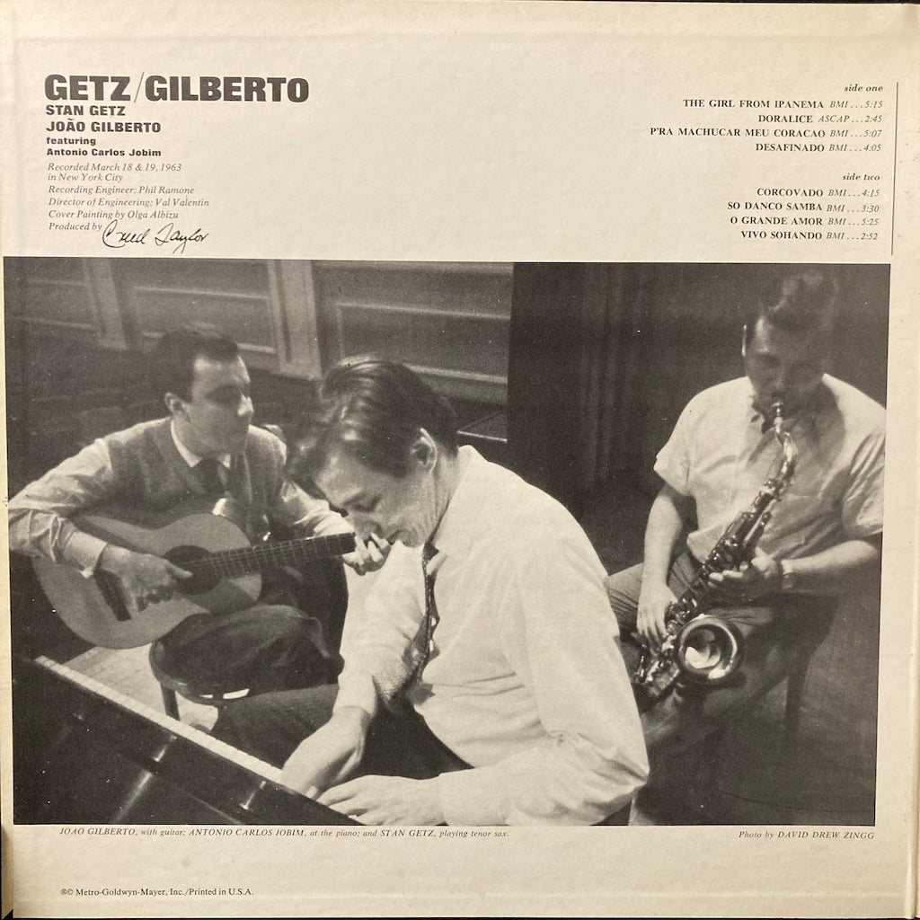 Stan Getz  ft. Antonio Carlos Jobim - Getz/Gilberto