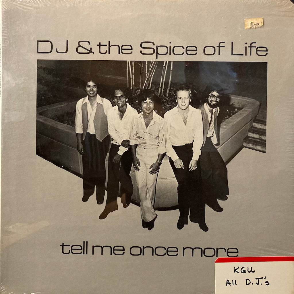 DJ & The Spice Of Life - Tell Me Once More [SEALED]