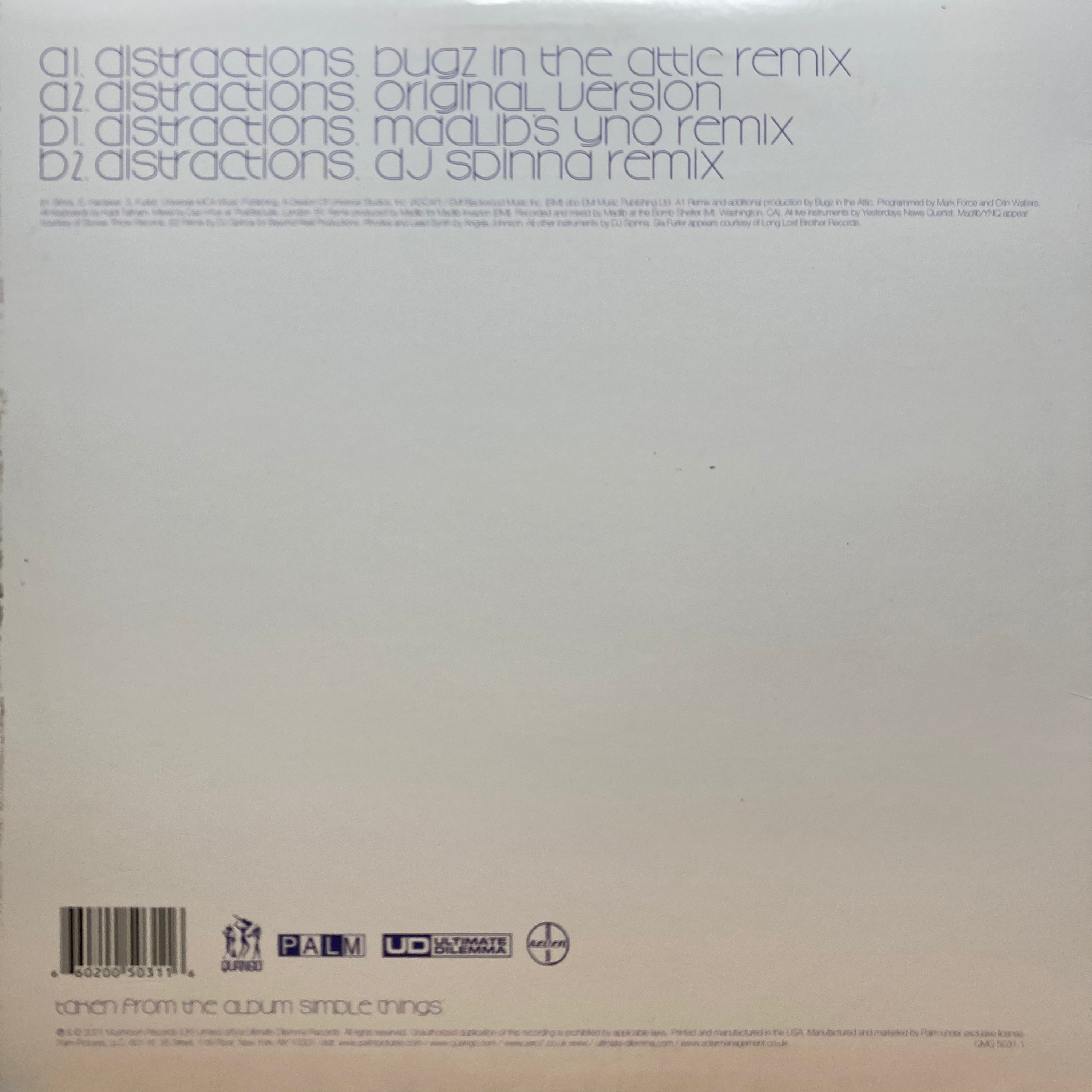 Zero 7 - Distractions