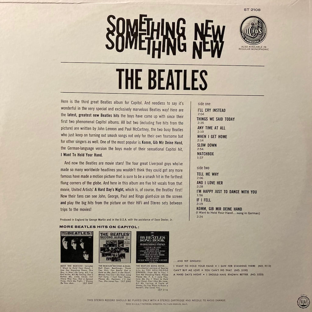 The Beatles - Something New